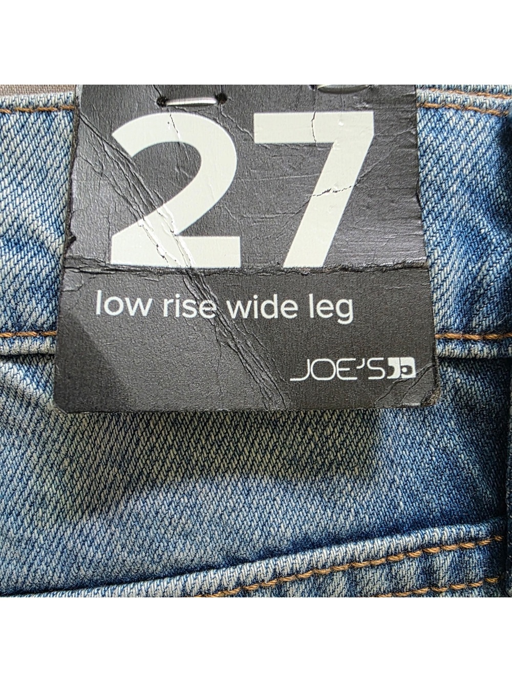 Joe’s Jeans Blue Women’s Low Rise Wide Leg Size: 27 - Picture 3 of 6